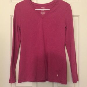 Pink long sleeve shirt
